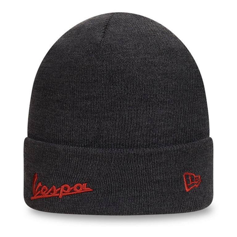 Gorras New Era Beanies Grises - Vespa Cuff 68923OLDQ